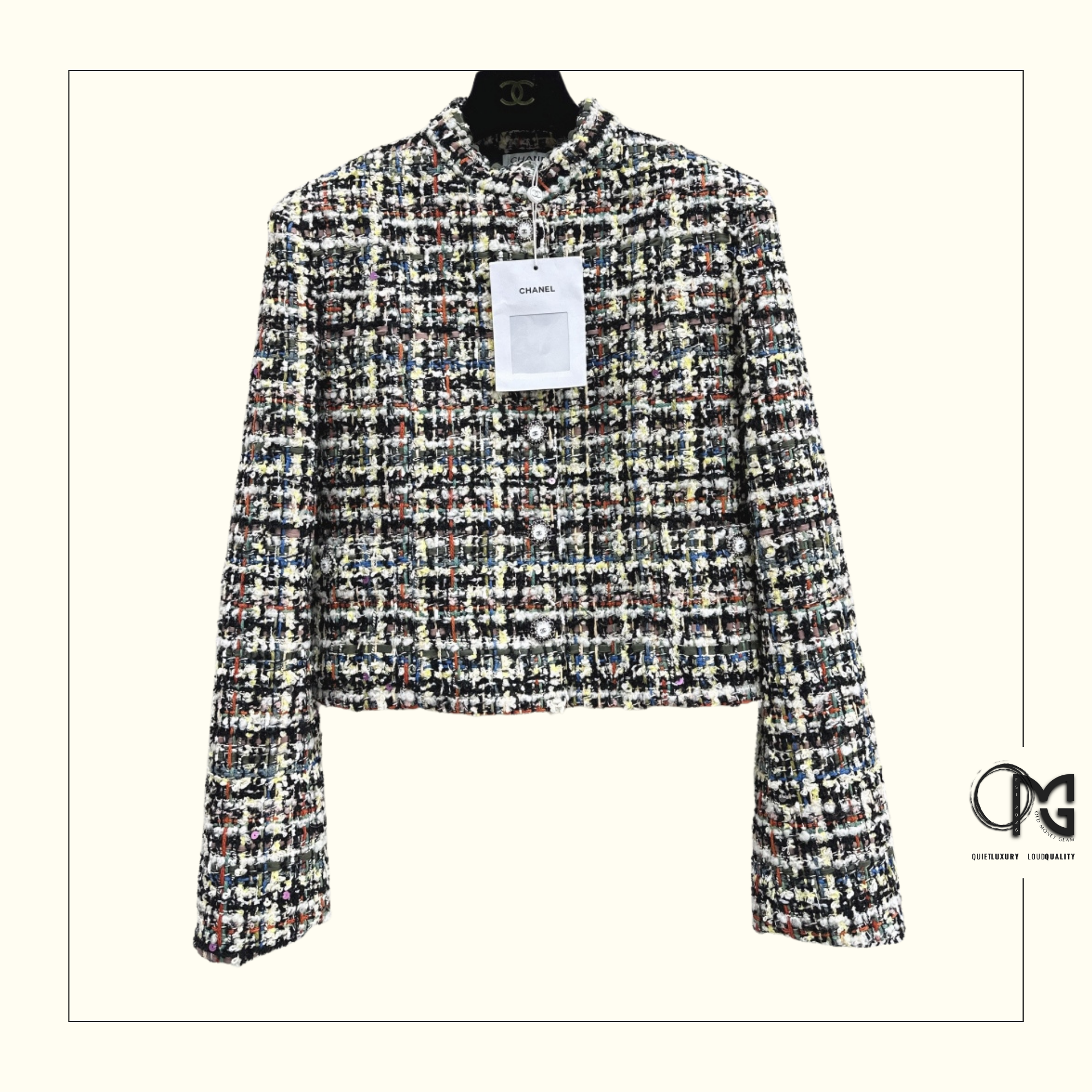 TWEED JACKET & MINI SKIRT