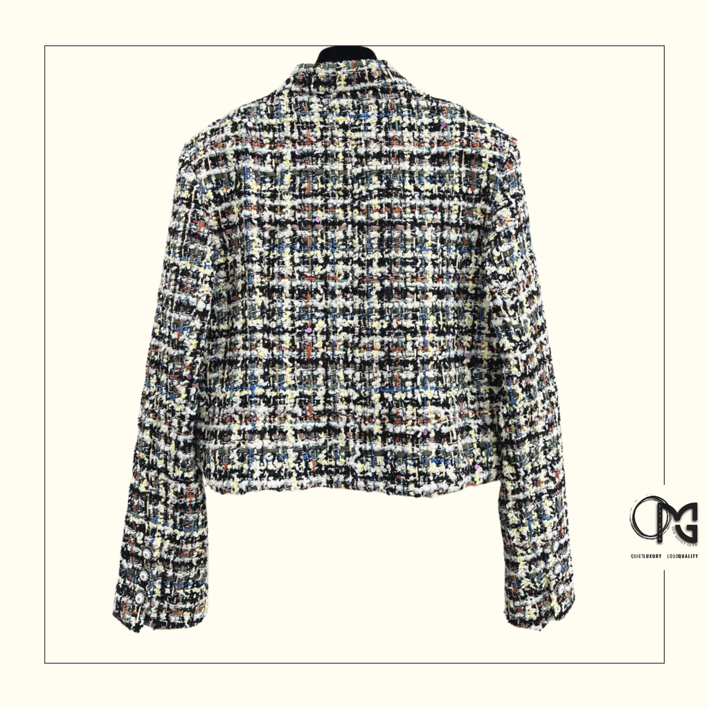 TWEED JACKET & MINI SKIRT