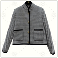 HOUNDSTOOTH WOOL JACKET