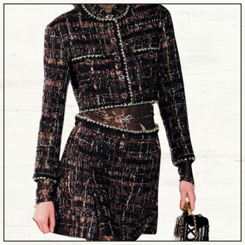 TWEED JACKET & SKIRT