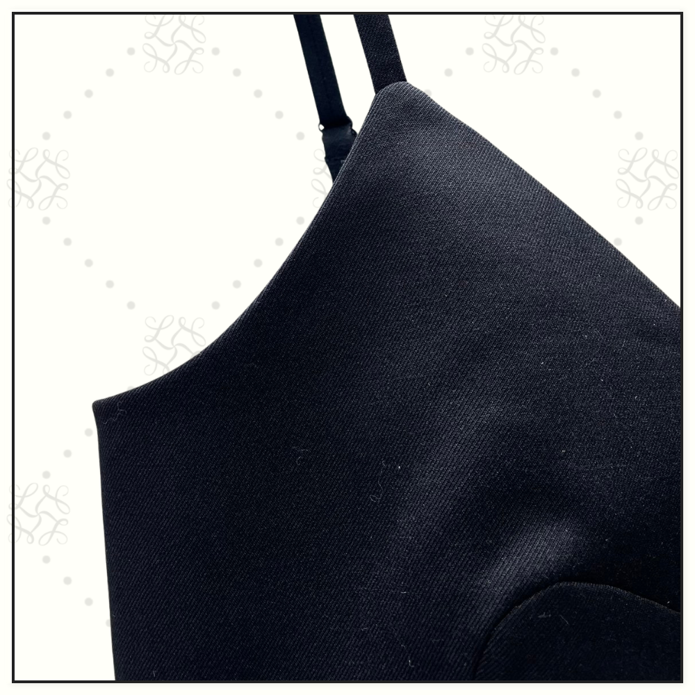 FLORAL APPLIQUÉ CROP TOP & SKIRT