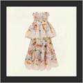 ALCHEMY SHIRRED MIDI DRESS