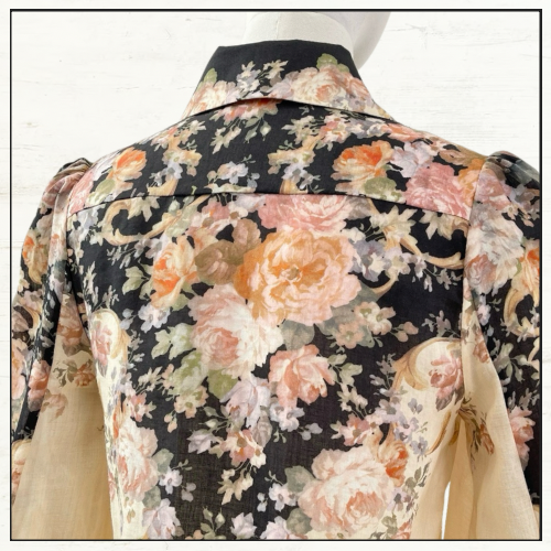 ILLUSTRATION BODY SHIRT & PENCIL SKIRT