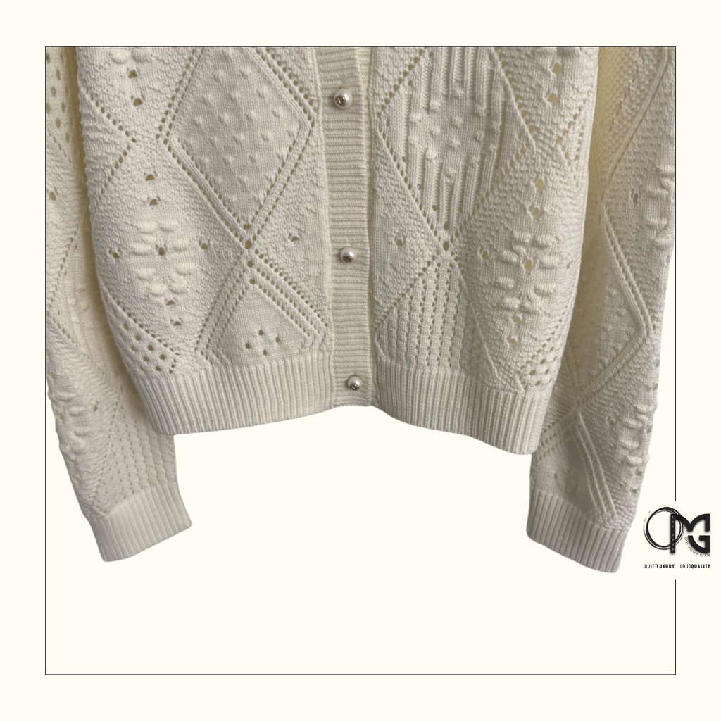 COTTON KNIT TWINSET