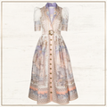 ODYSSEY HIGH TIDE MIDI DRESS