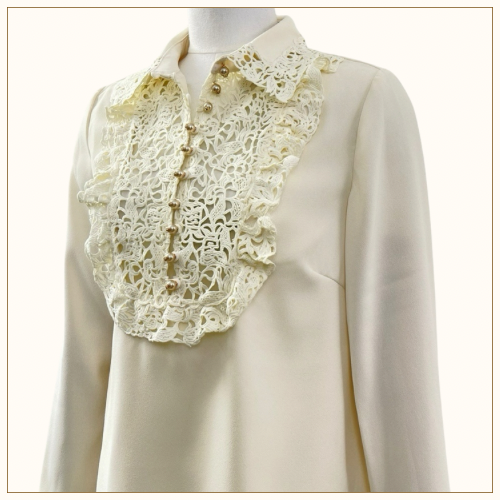 LACE TRIM SHIFT DRESS
