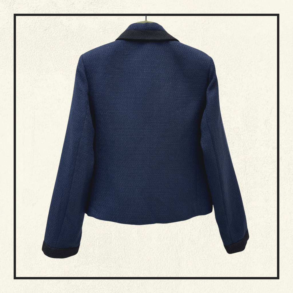 WOOL BLEND JACKET & MINI SKIRT