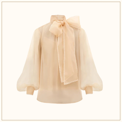 MEMENTO ORGANZA BLOUSE & SKIRT