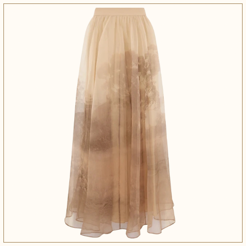 MEMENTO ORGANZA BLOUSE & SKIRT