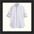 COTTON POPLIN SHORT SLEEVE SHIRT