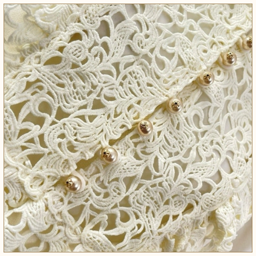 LACE TRIM SHIFT DRESS