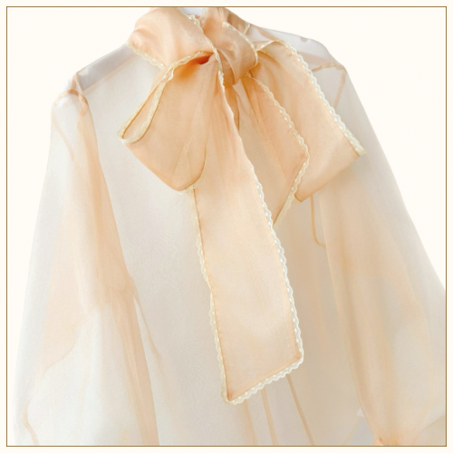 MEMENTO ORGANZA BLOUSE & SKIRT