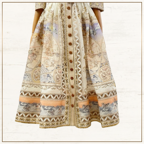 ODYSSEY HIGH TIDE MIDI DRESS