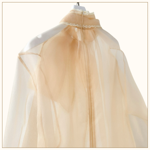 MEMENTO ORGANZA BLOUSE & SKIRT