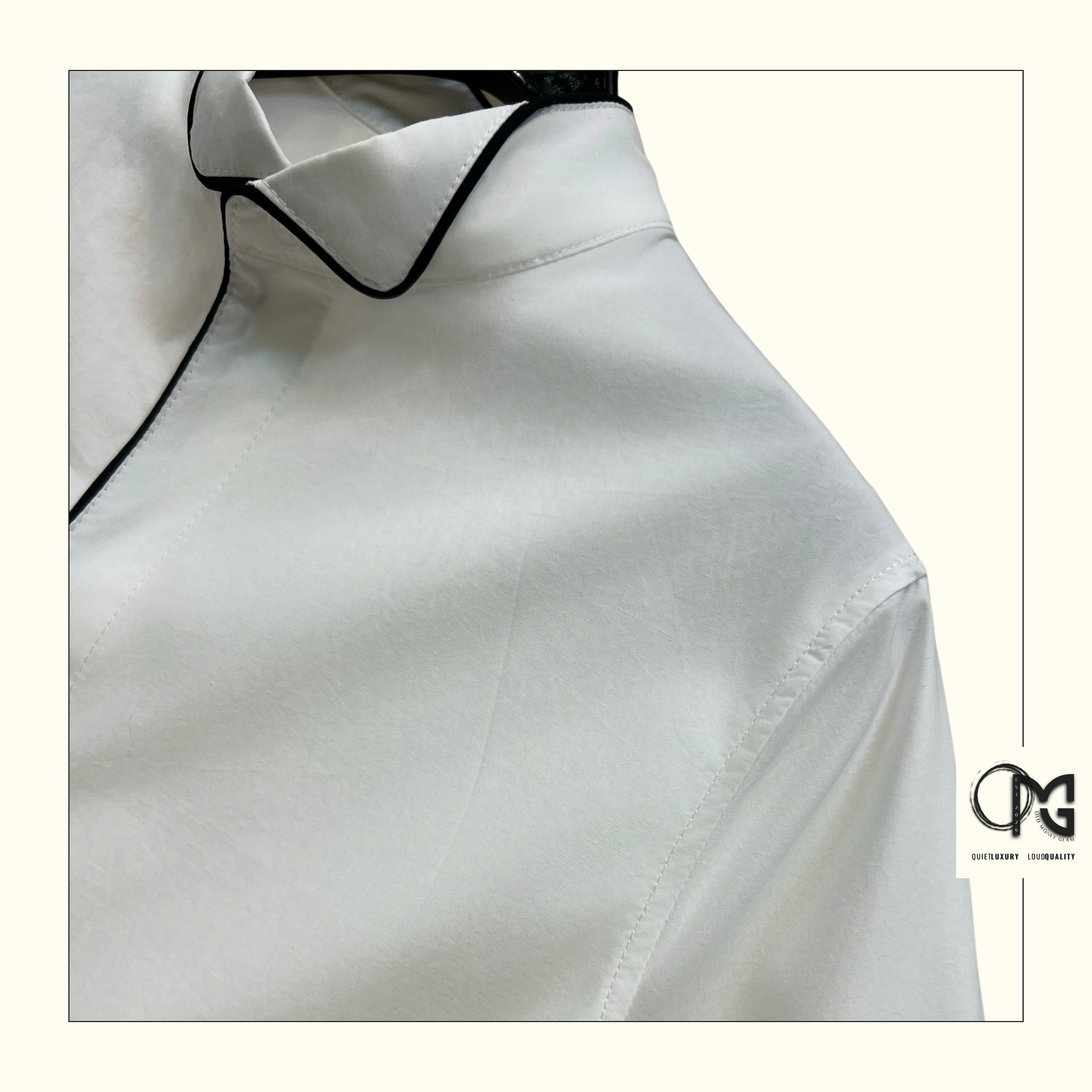 COTTON POPLIN SHORT SLEEVE SHIRT