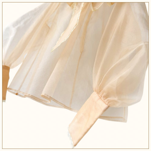 MEMENTO ORGANZA BLOUSE & SKIRT