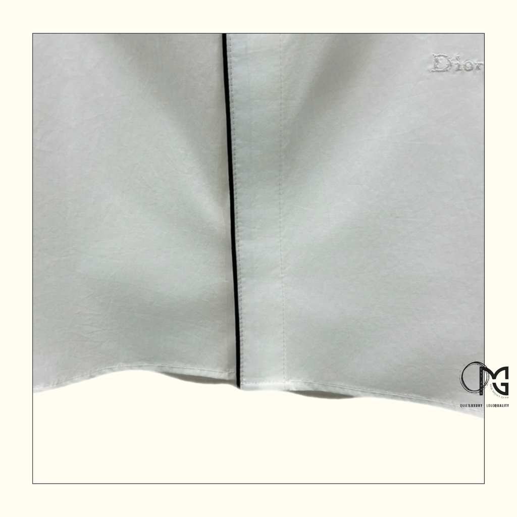 COTTON POPLIN SHORT SLEEVE SHIRT