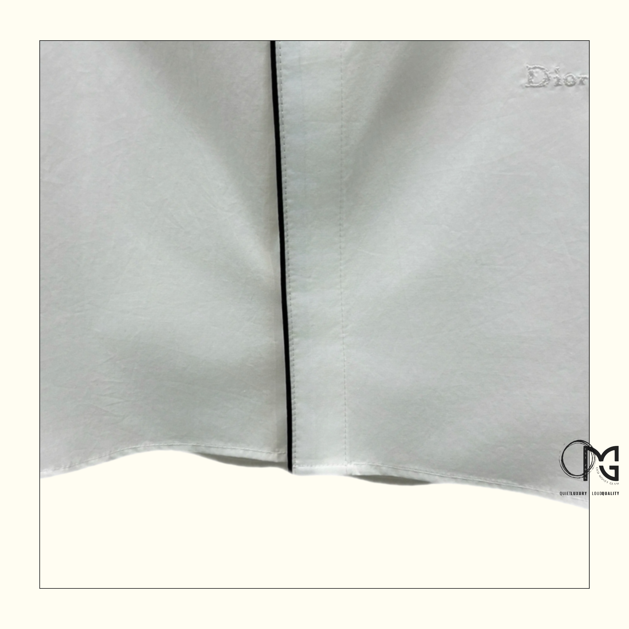 COTTON POPLIN SHORT SLEEVE SHIRT