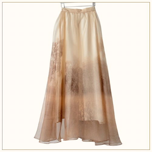 MEMENTO ORGANZA BLOUSE & SKIRT