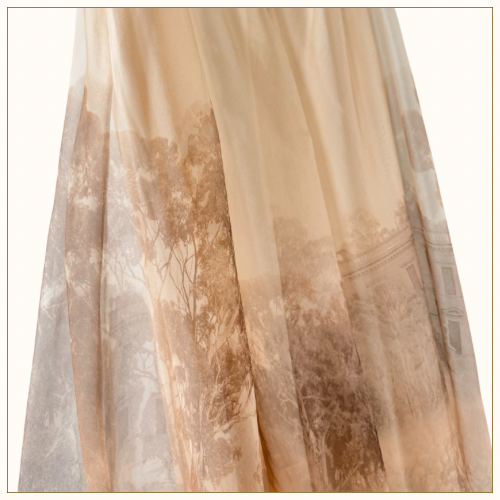 MEMENTO ORGANZA BLOUSE & SKIRT