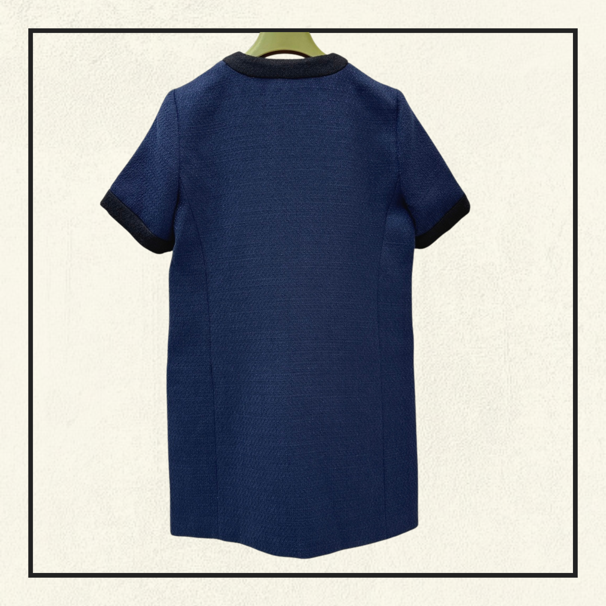 WOOL BLEND MINI DRESS
