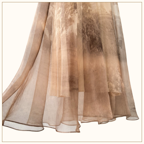 MEMENTO ORGANZA BLOUSE & SKIRT