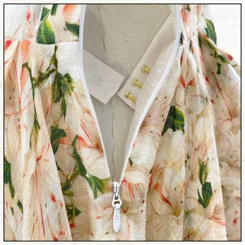 NATURA DRAPED HIGH LOW DRESS