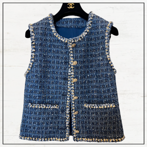 TWEED VEST