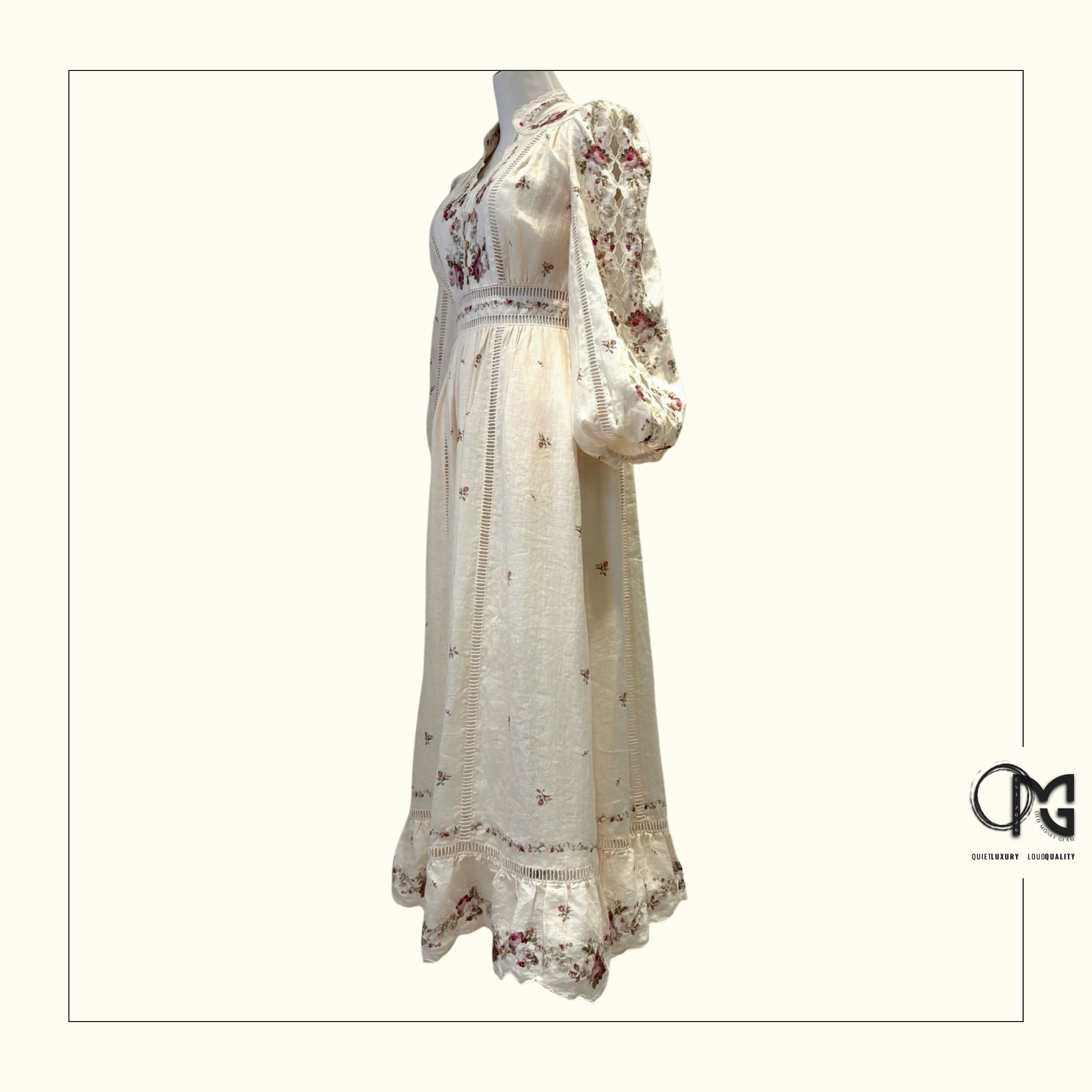 PATIENCE PLUNGE MIDI DRESS