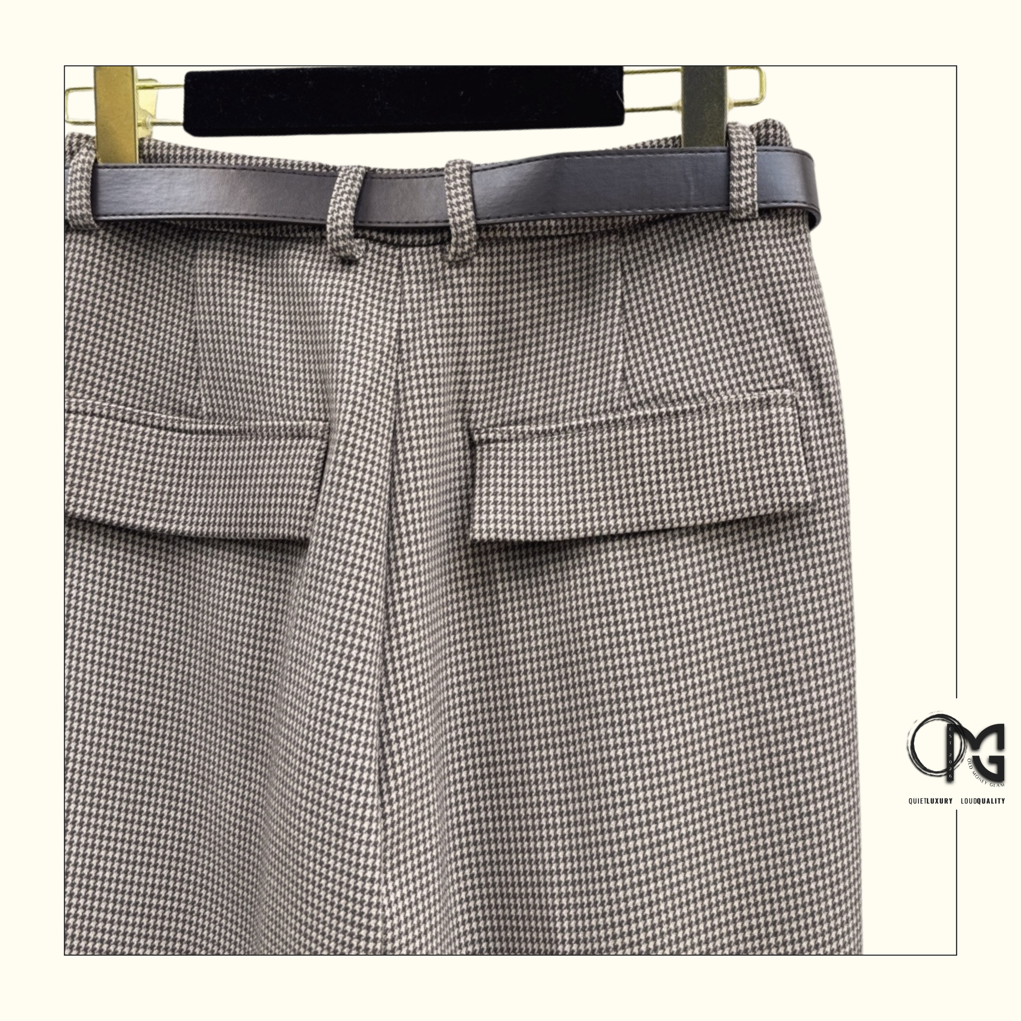 COTTON TWEED JACKET & TROUSER