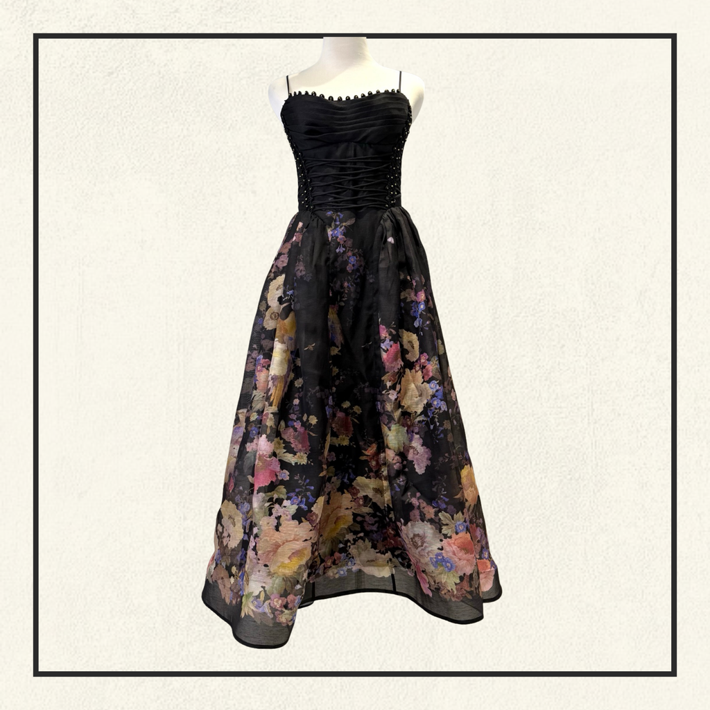LUNA BEADED PICNIC DRESS