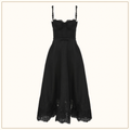 HYPNOTIC LACE TRIM DRESS