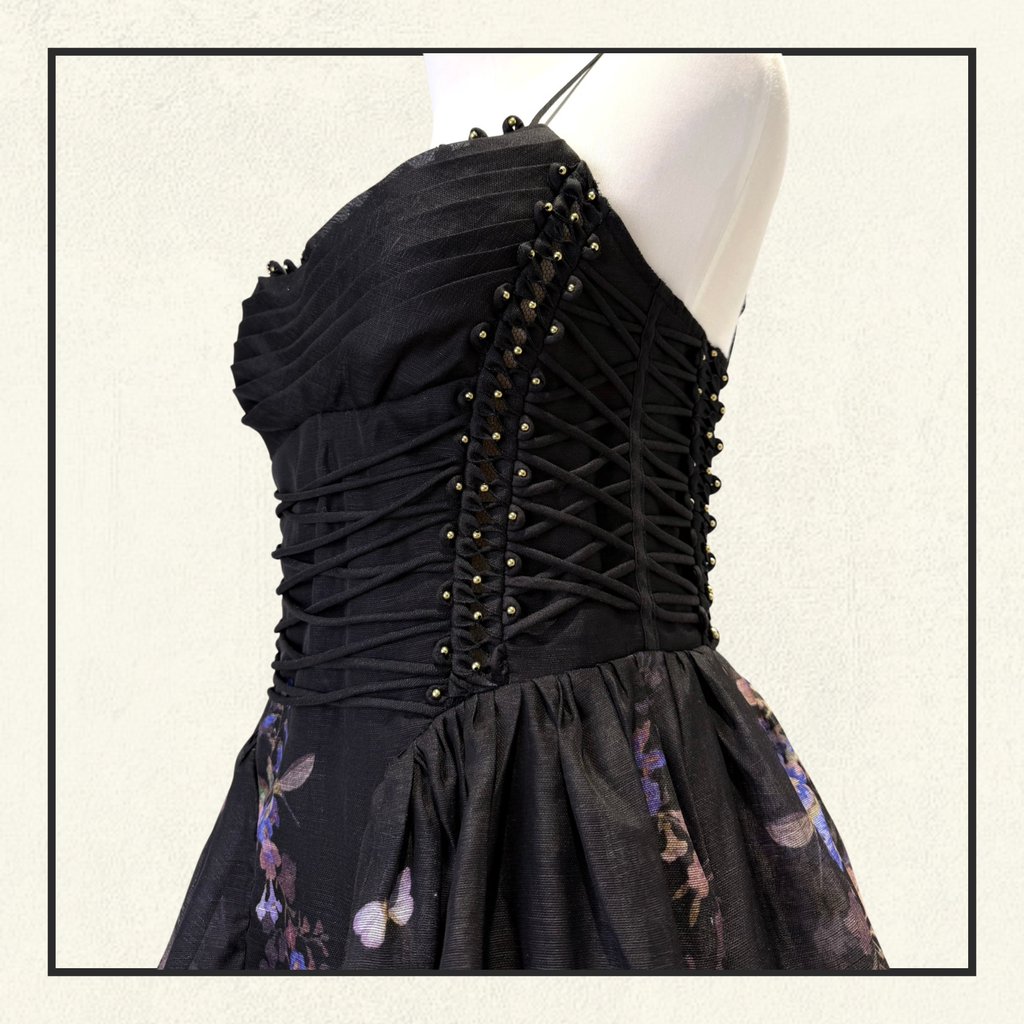 LUNA BEADED PICNIC DRESS