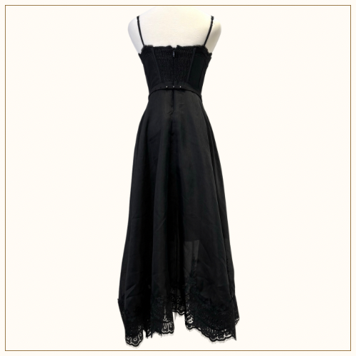 HYPNOTIC LACE TRIM DRESS