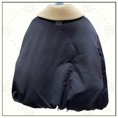 SHEARLING TRIM JACKING