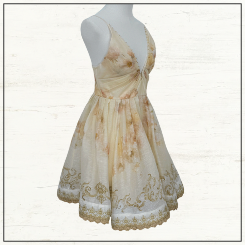 HYPNOTIC V NECK MINI DRESS