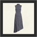 ASYMMETRIC WOOL DRESS