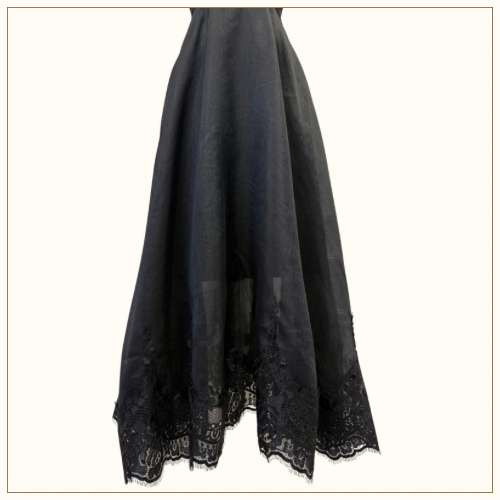 HYPNOTIC LACE TRIM DRESS