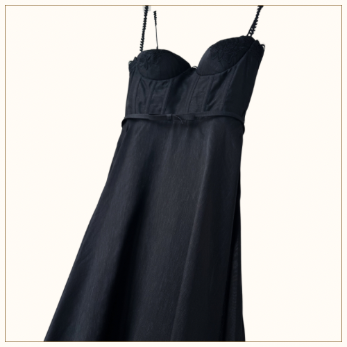 HYPNOTIC LACE TRIM DRESS