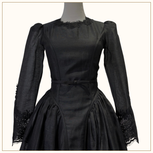 HYPNOTIC LACE TRIM MINI DRESS