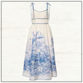 WYLIE PICNIC MIDI DRESS