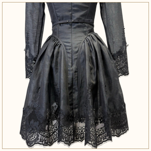 HYPNOTIC LACE TRIM MINI DRESS