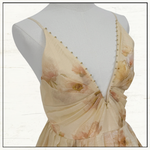 HYPNOTIC V NECK MINI DRESS