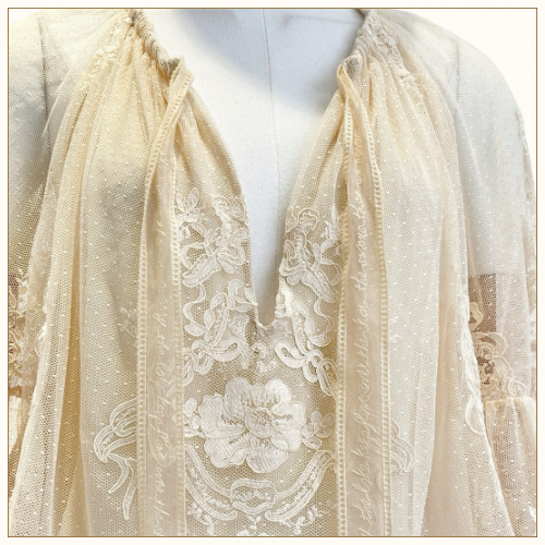 HYPNOTIC TIERED LACE BLOUSE & SKIRT