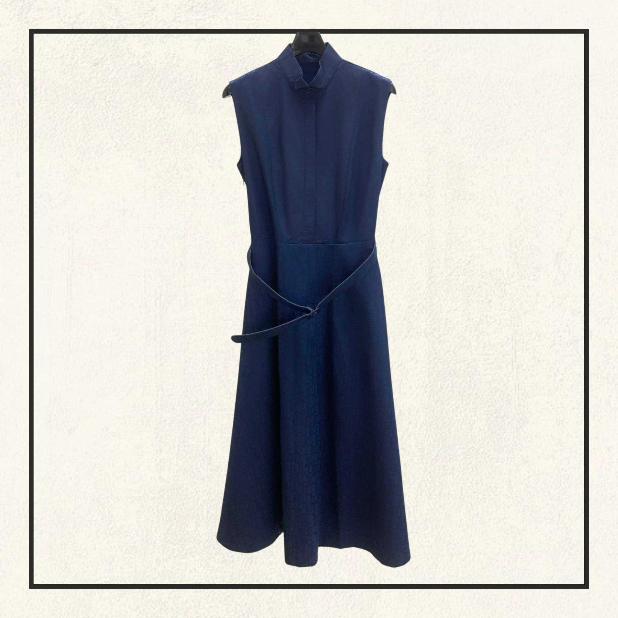 MID LENGTH BELTED SHIRTDRESS
