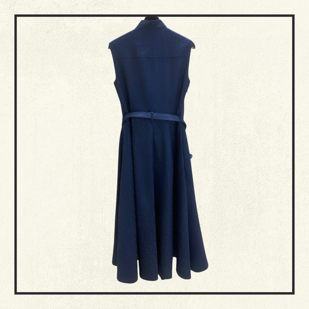 MID LENGTH BELTED SHIRTDRESS