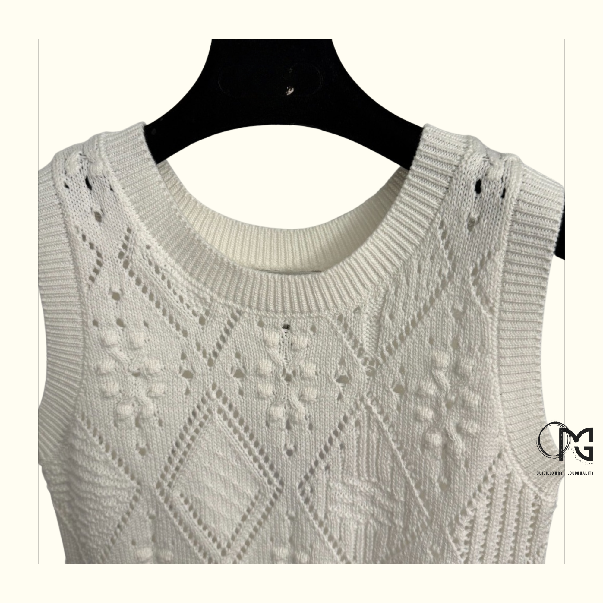 COTTON KNIT TWINSET