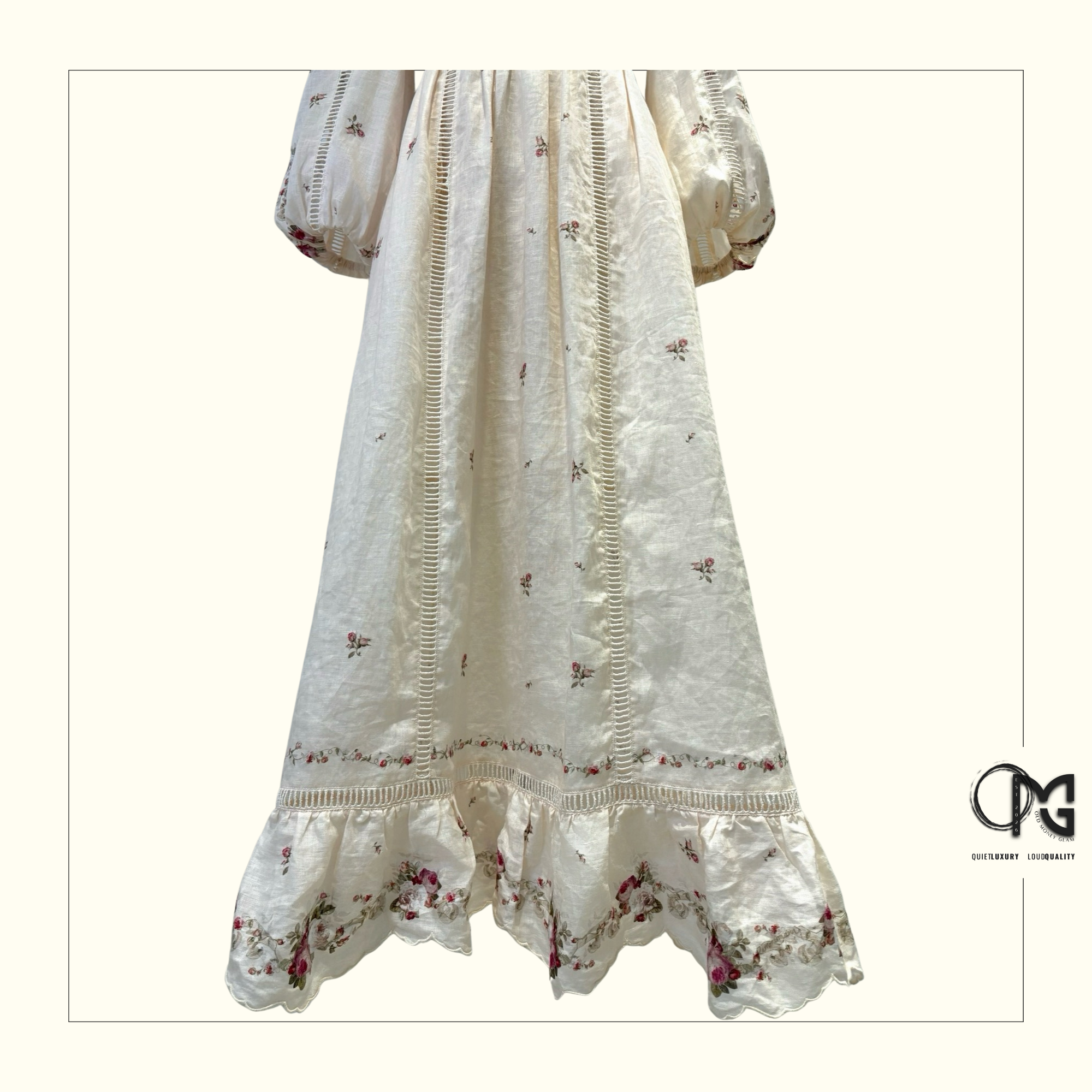 PATIENCE PLUNGE MIDI DRESS