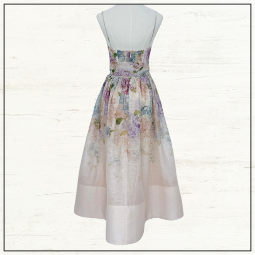 DAWNING CORSET MIDI DRESS