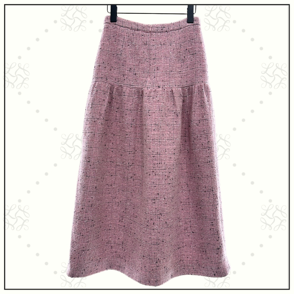 TWEED MIDI SKIRT
